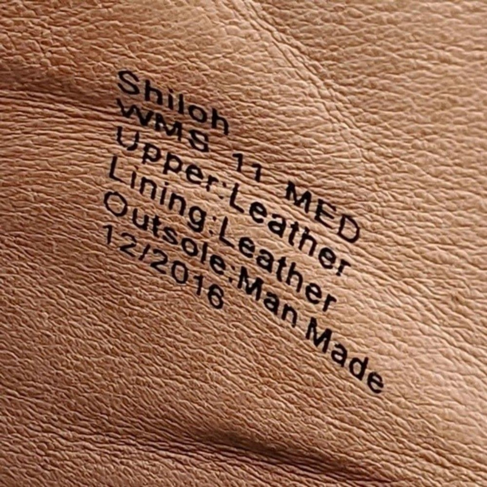 Gentle Souls Tan Nubuck Leather Open-Toe Sling-Back Stacked Heel Shootie Sandals - Picture 14 of 16